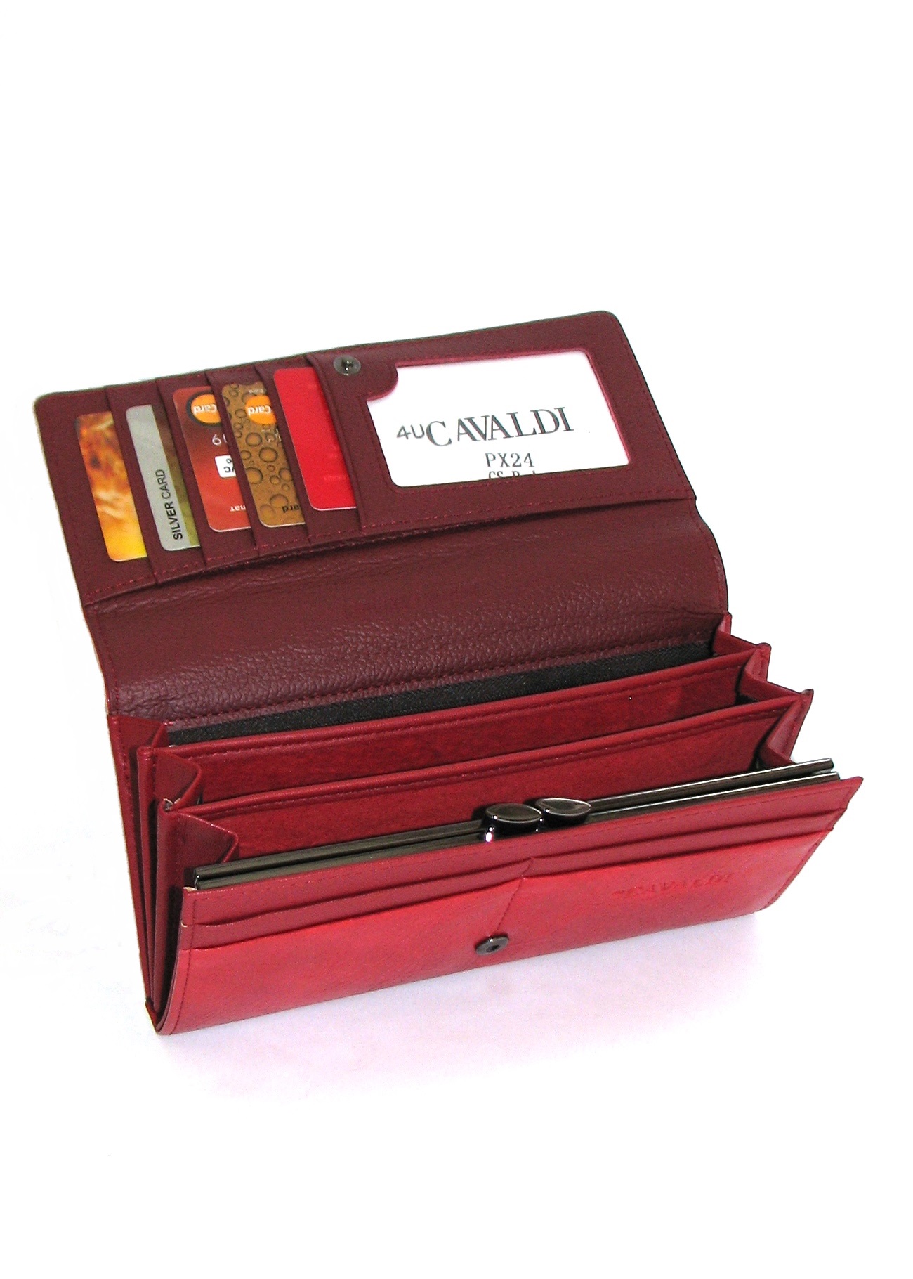 Кошелек женский Cavaldi PX24-CS RED Кошелек женский Cavaldi PX24-CS RED